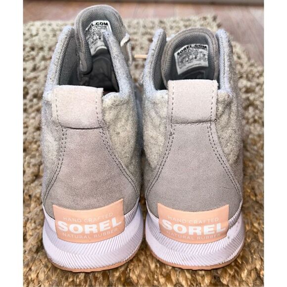 Sorel Out N About III Classic Leather Boot In Dove Peach Size Women’s 10 - Picture 9 of 16